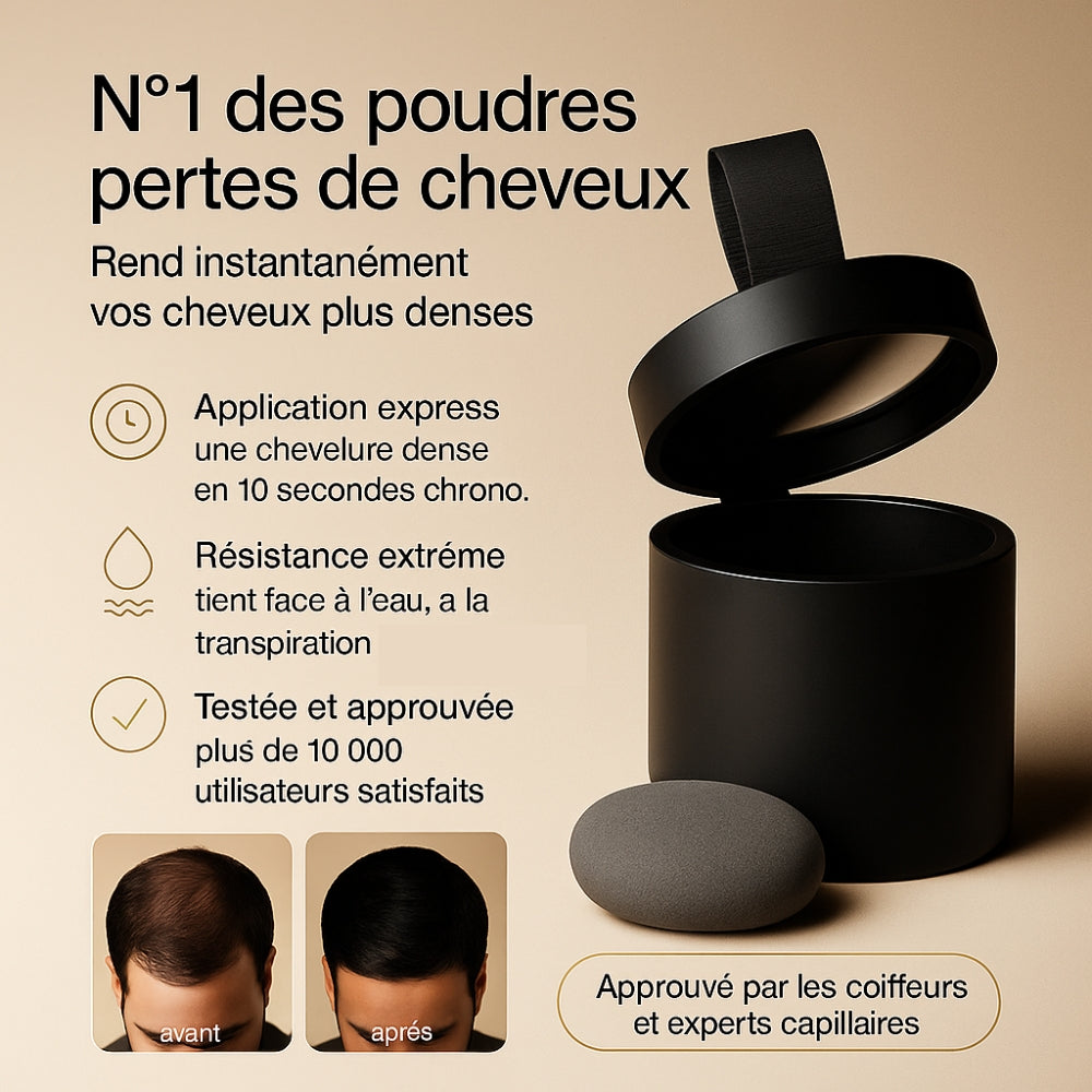 Poudre perte de cheveux