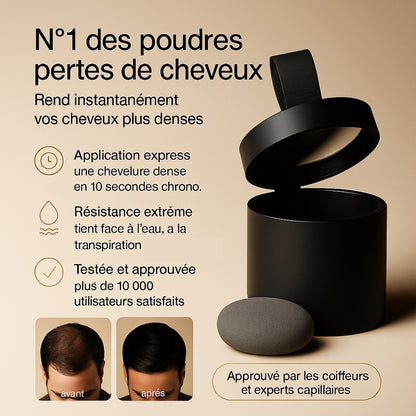 Poudre perte de cheveux