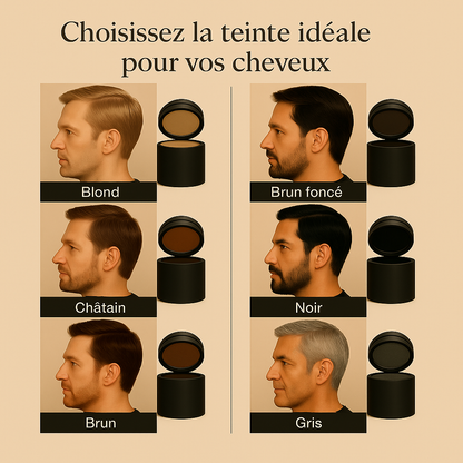 Poudre perte de cheveux